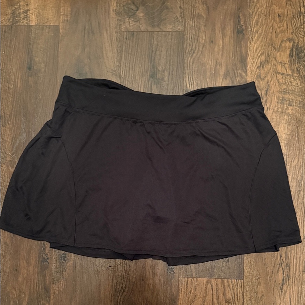 adidas Black Slim Fit Active Skort